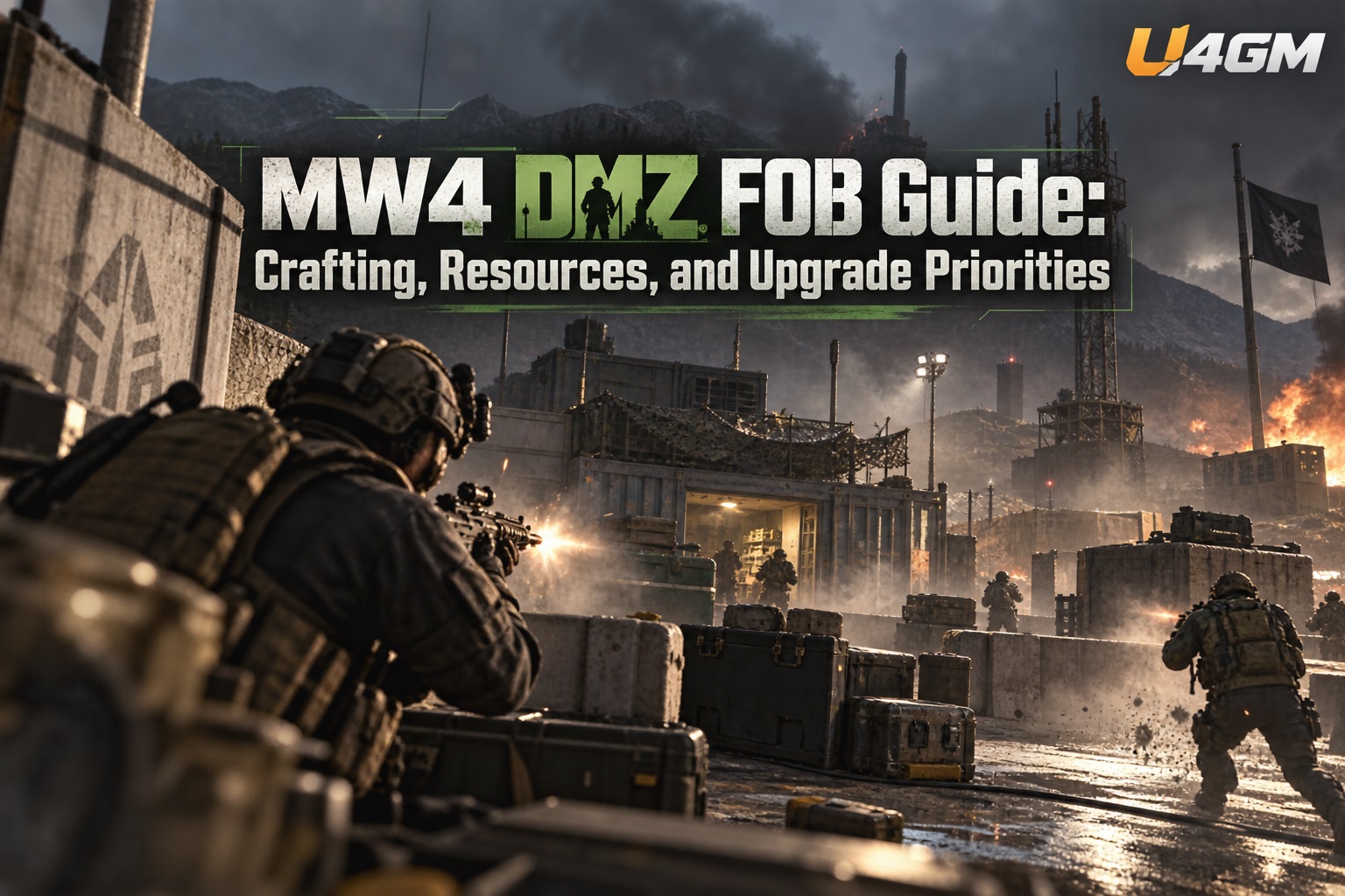 MW4 DMZ FOB Guide: Crafting, Resources, and Upgrade Priorities